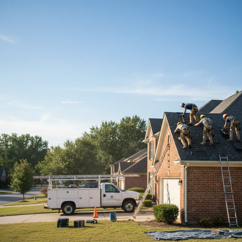 Roof Repair in Rhodes